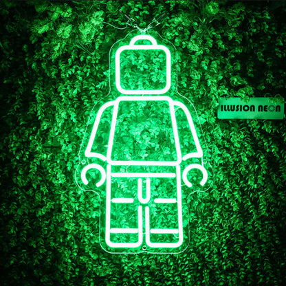 Lego Man Lego Guy Lego Boy Led Neon Sign For Kids | Shineneon