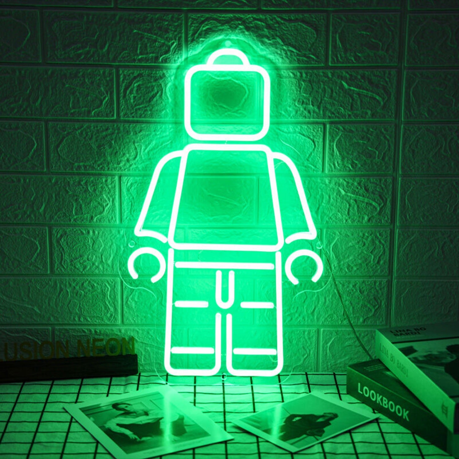 Lego Man Lego Guy Lego Boy Led Neon Sign For Kids | Shineneon