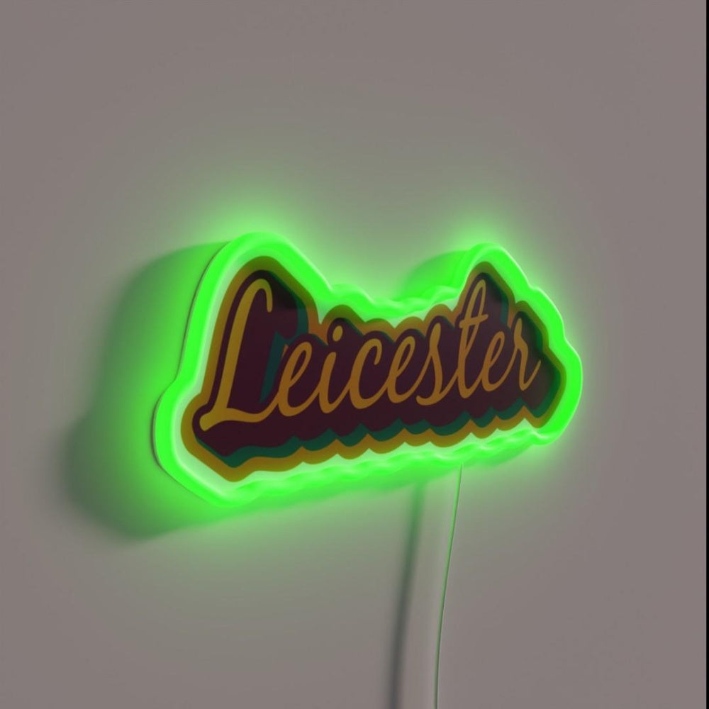 Leicester Nc Asheville Wnc Rgb Led Neon Sign