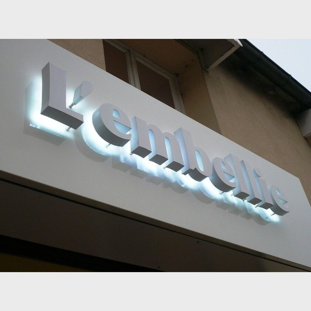 Lembellie 3D Backlit Channel Letters Led Light Sign - Shineneon