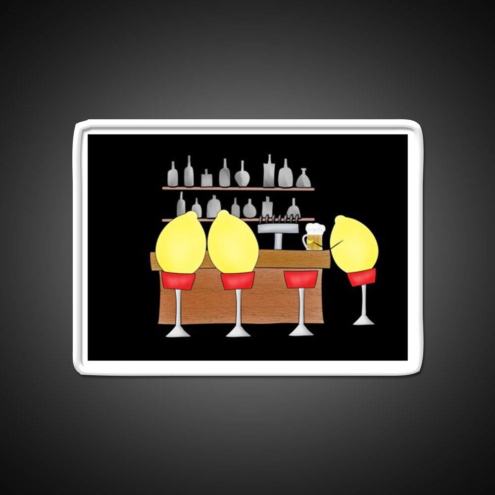 Lemon Bar Man Cave Bar Led Neon Sign Rgb Color