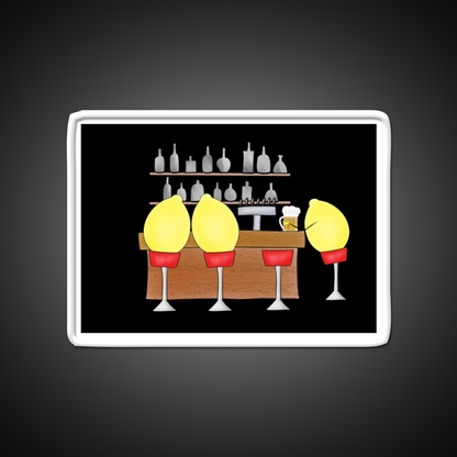 Lemon Bar Man Cave Bar Led Neon Sign Rgb Color