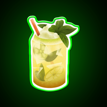 Lemon Cocktail Bar Decor Led Neon Sign Rgb Color - Shineneon