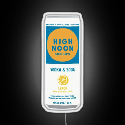 Lemon High Noon Rgb Led Neon Sign Pop Wall Art - Shineneon