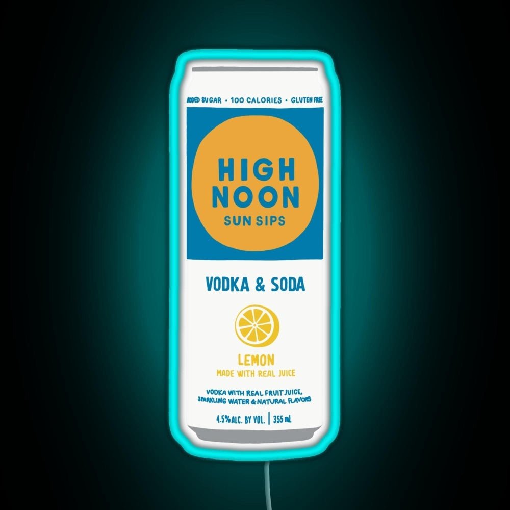 Lemon High Noon Rgb Led Neon Sign Pop Wall Art - Shineneon