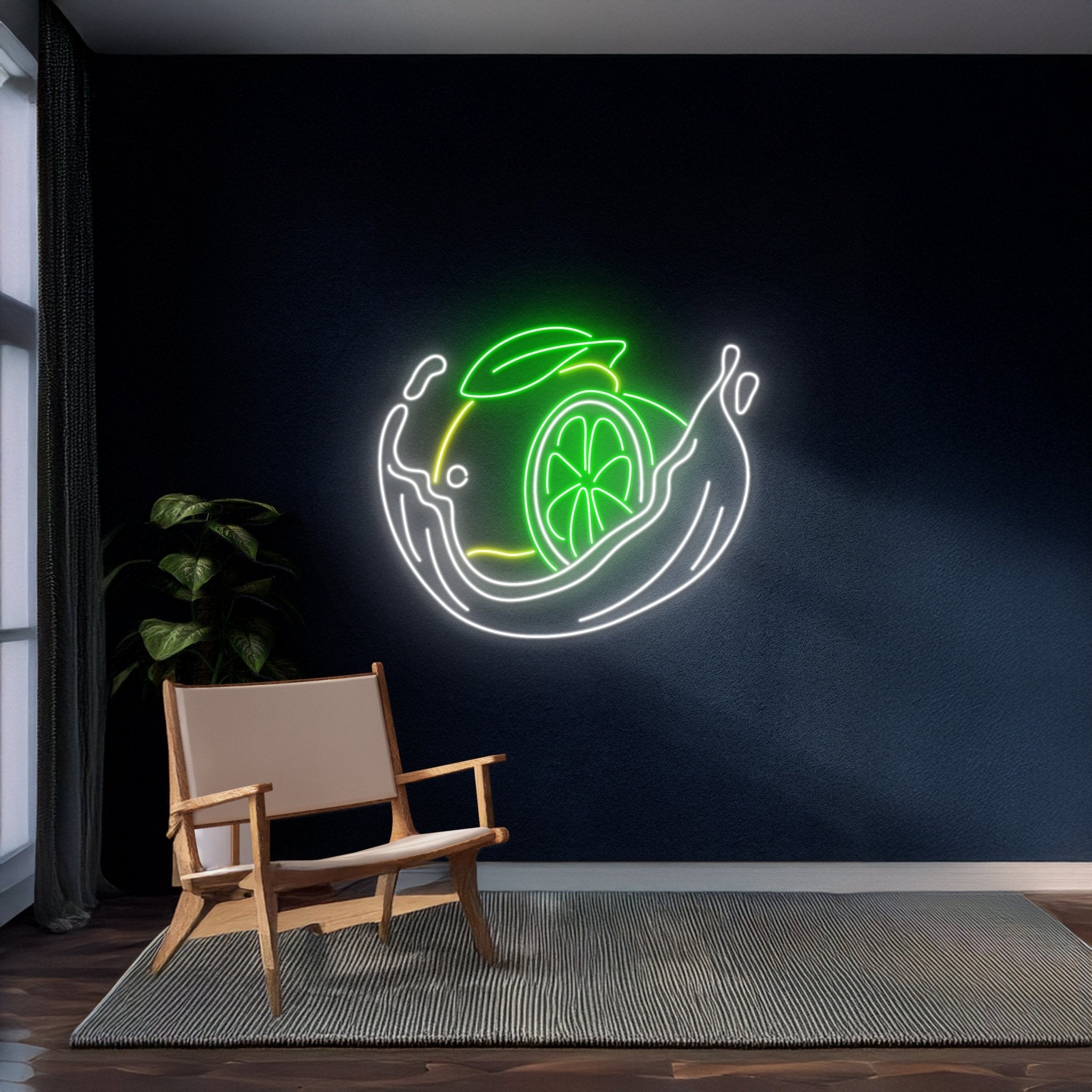 Lemon Liquid Neon Sign - Shineneon