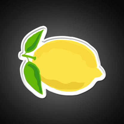 Lemon Snack Food Led Neon Sign Rgb Color - Shineneon