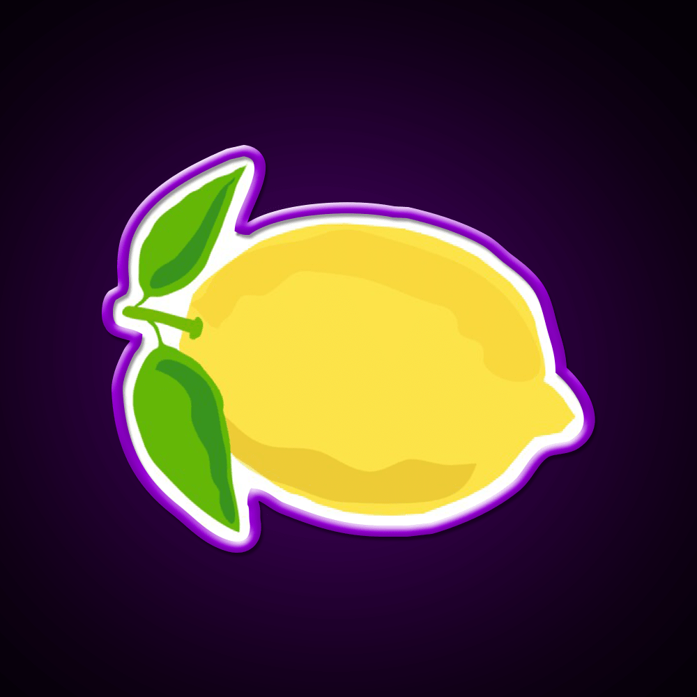 Lemon Snack Food Led Neon Sign Rgb Color - Shineneon