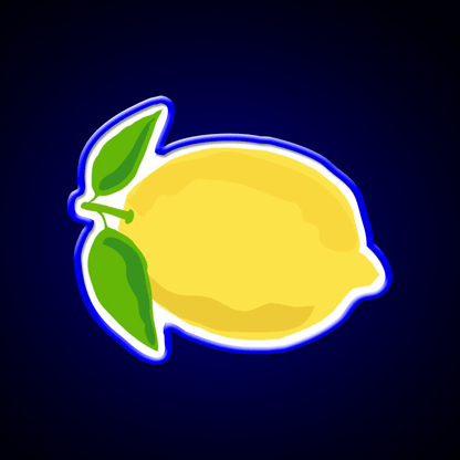 Lemon Snack Food Led Neon Sign Rgb Color - Shineneon