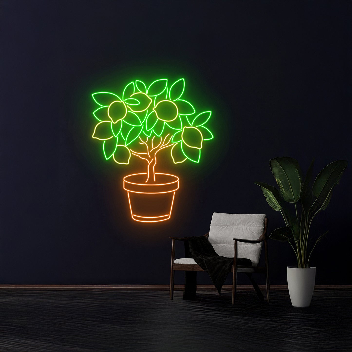 Lemon Tree Neon Sign