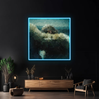 Lemonade Album Cover Painting Artwork Neon Light Signs Custom - Shineneon
