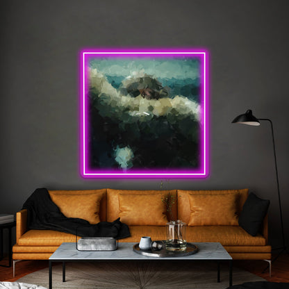 Lemonade Album Cover Painting Artwork Neon Light Signs Custom - Shineneon