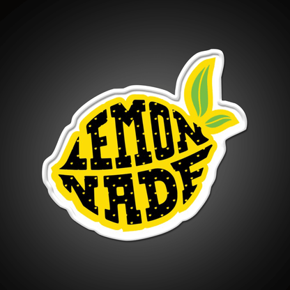 Lemonade Hemp Inspired Green Leaf Led Neon Sign Rgb Color - Shineneon