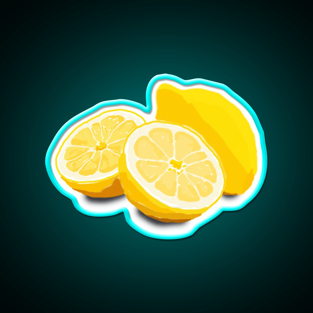 Lemons Party Drink Tequila Led Neon Sign Rgb Color - Shineneon