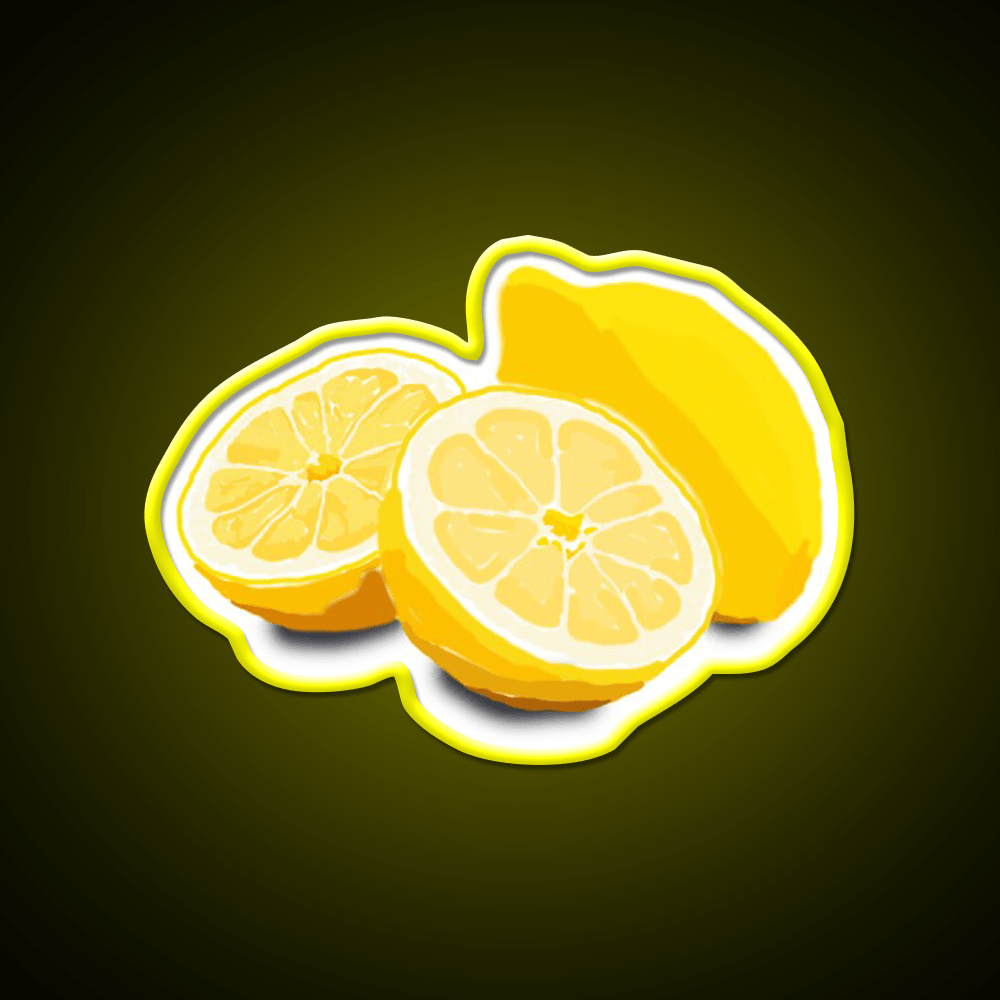 Lemons Party Drink Tequila Led Neon Sign Rgb Color - Shineneon