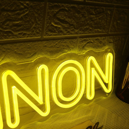 Lennon Yellow Led Neon Sign - Shineneon