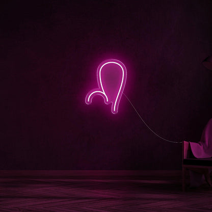 Leo Star Pink Heart Drip Led Neon Sign For Home Studio Cafe Decor | Shineneon