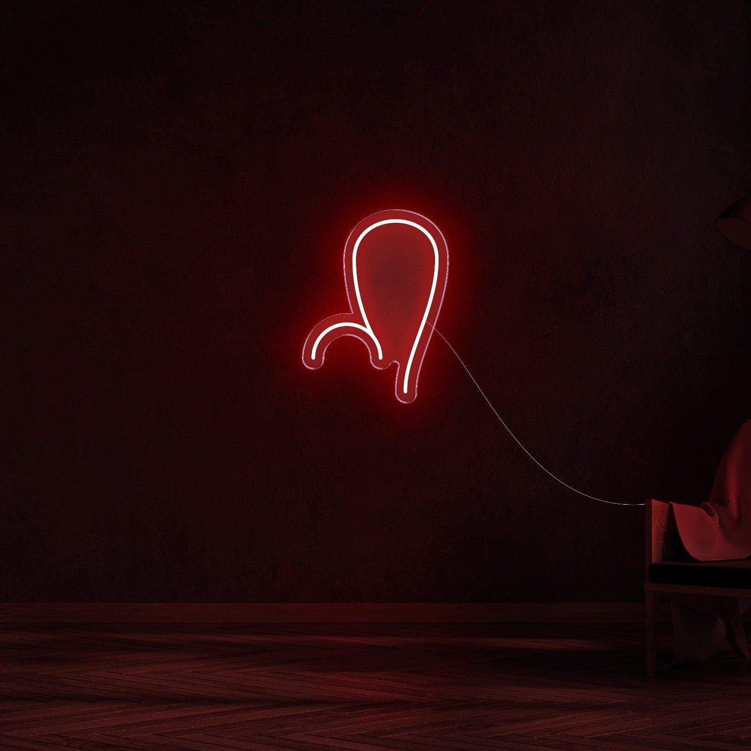 Leo Star Pink Heart Drip Led Neon Sign For Home Studio Cafe Decor | Shineneon