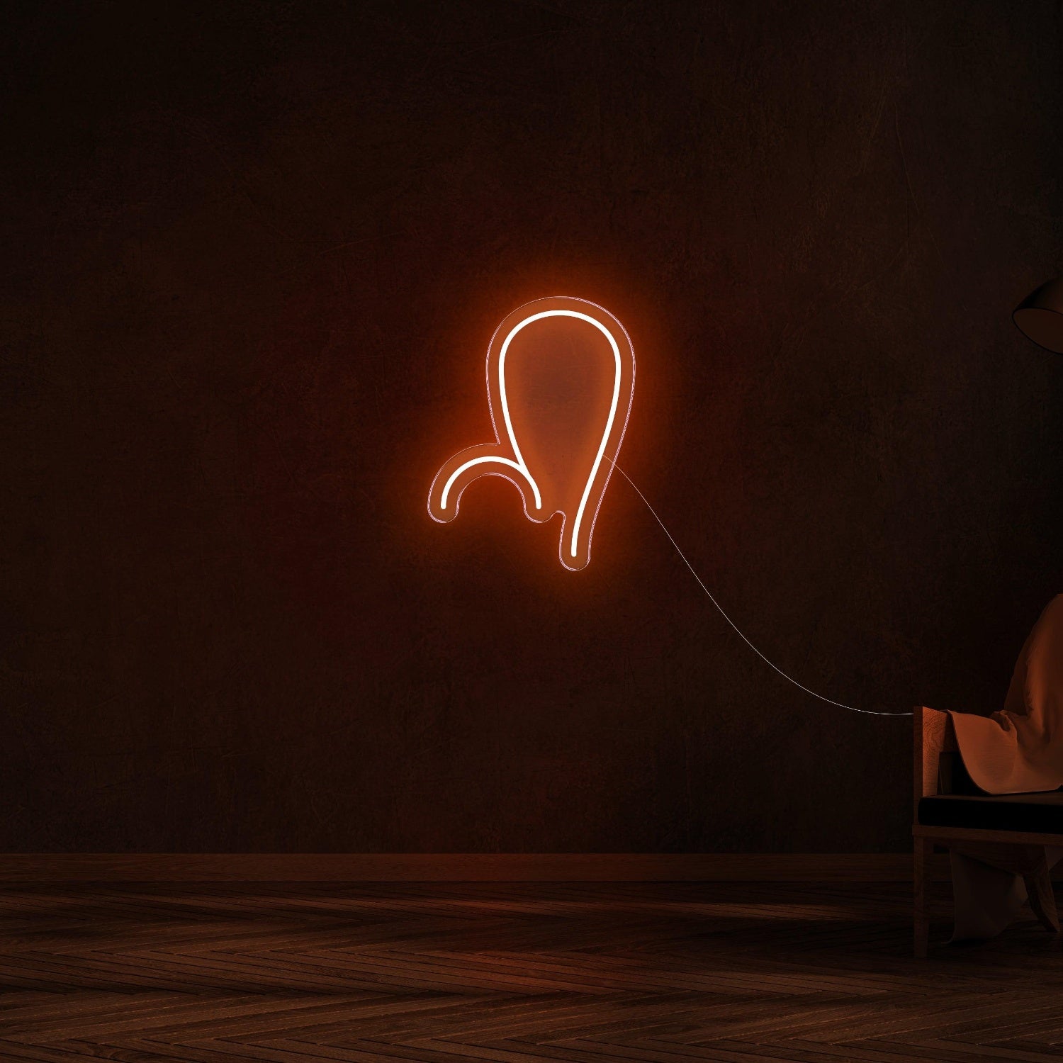 Leo Star Pink Heart Drip Led Neon Sign For Home Studio Cafe Decor | Shineneon