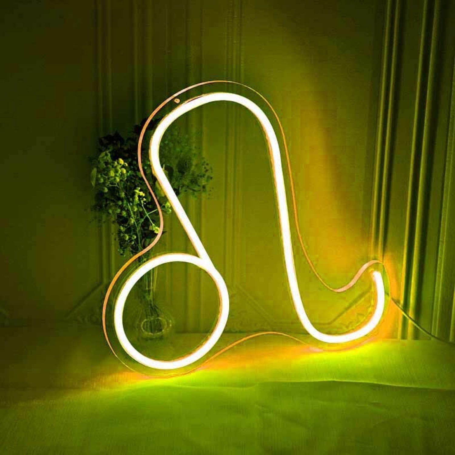 Leo Zodiac Sign Neon - Shineneon