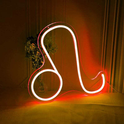 Leo Zodiac Sign Neon - Shineneon
