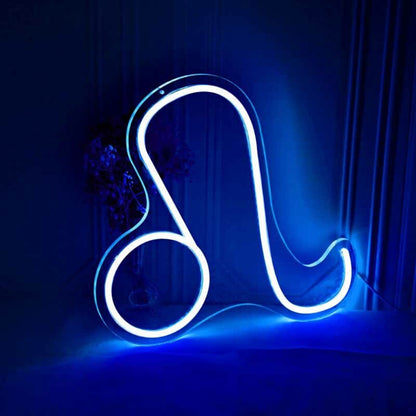 Leo Zodiac Sign Neon - Shineneon