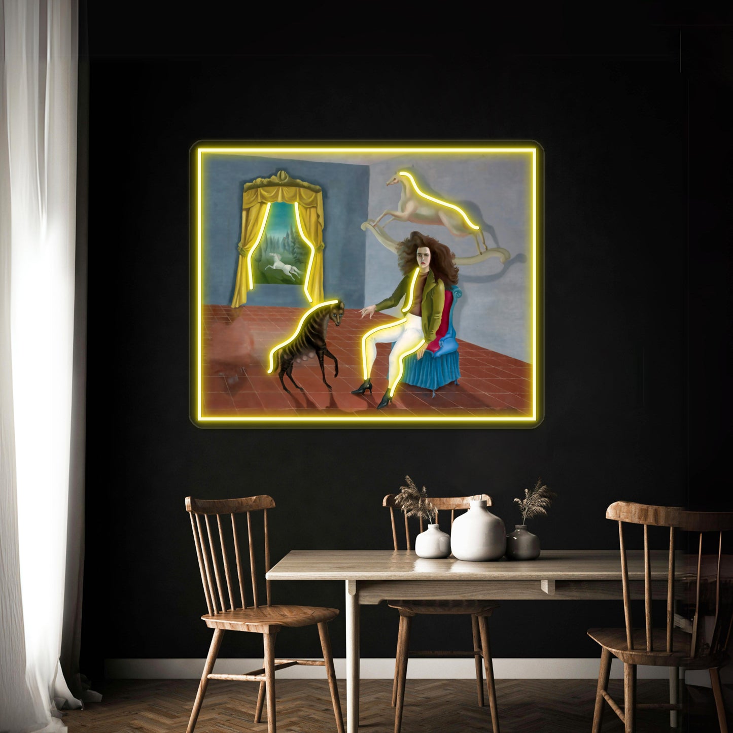 Leonora Carrington Wall Artwork Neon Signs