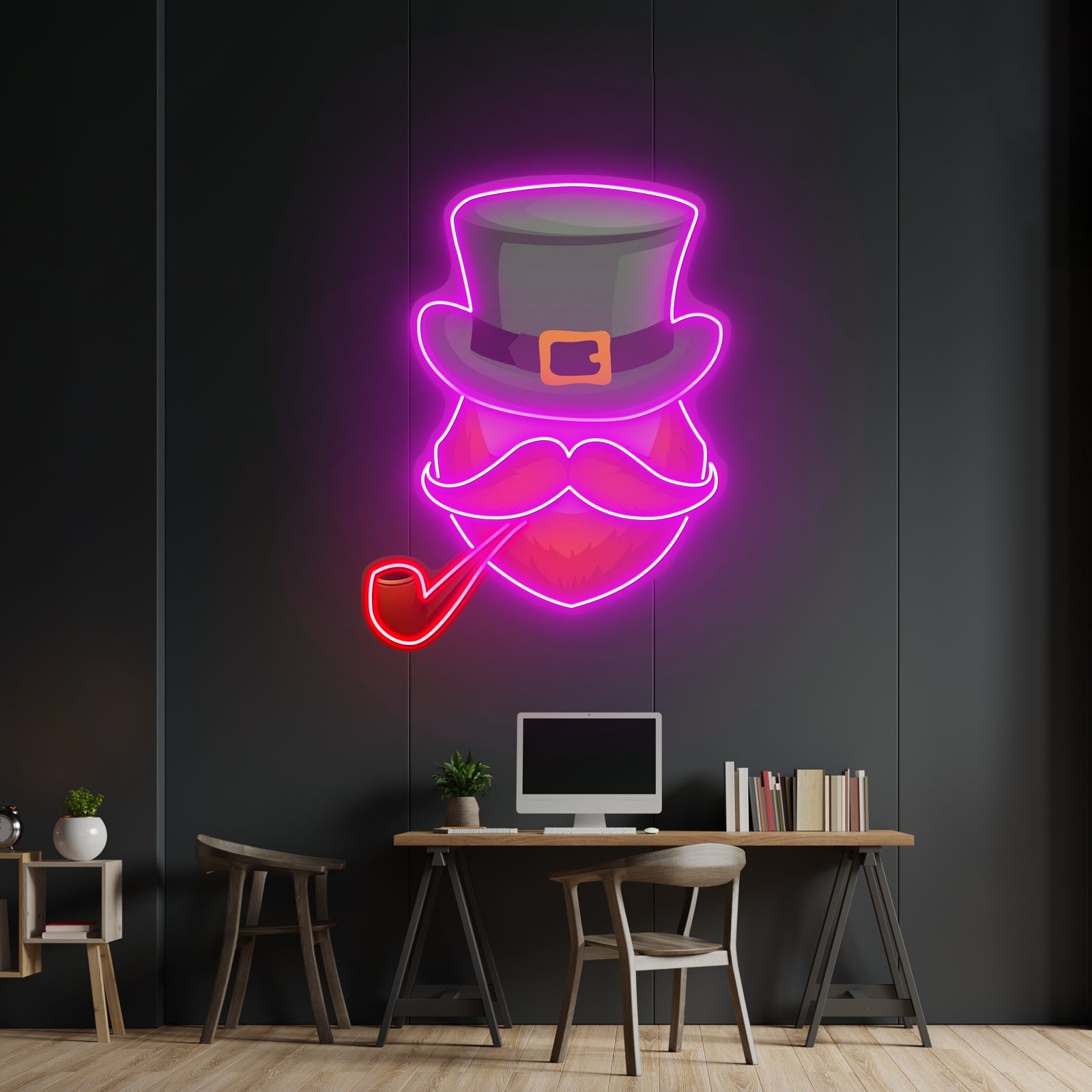 Leprechaun Beard St Patrick Day Led Signs - Shineneon