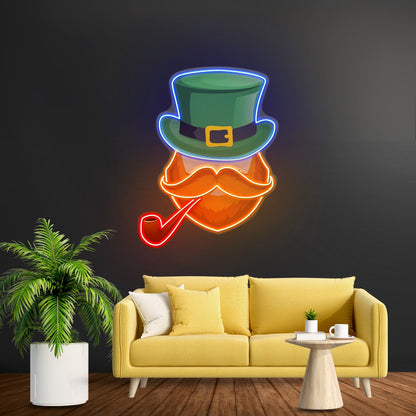 Leprechaun Beard St Patrick Day Led Signs - Shineneon