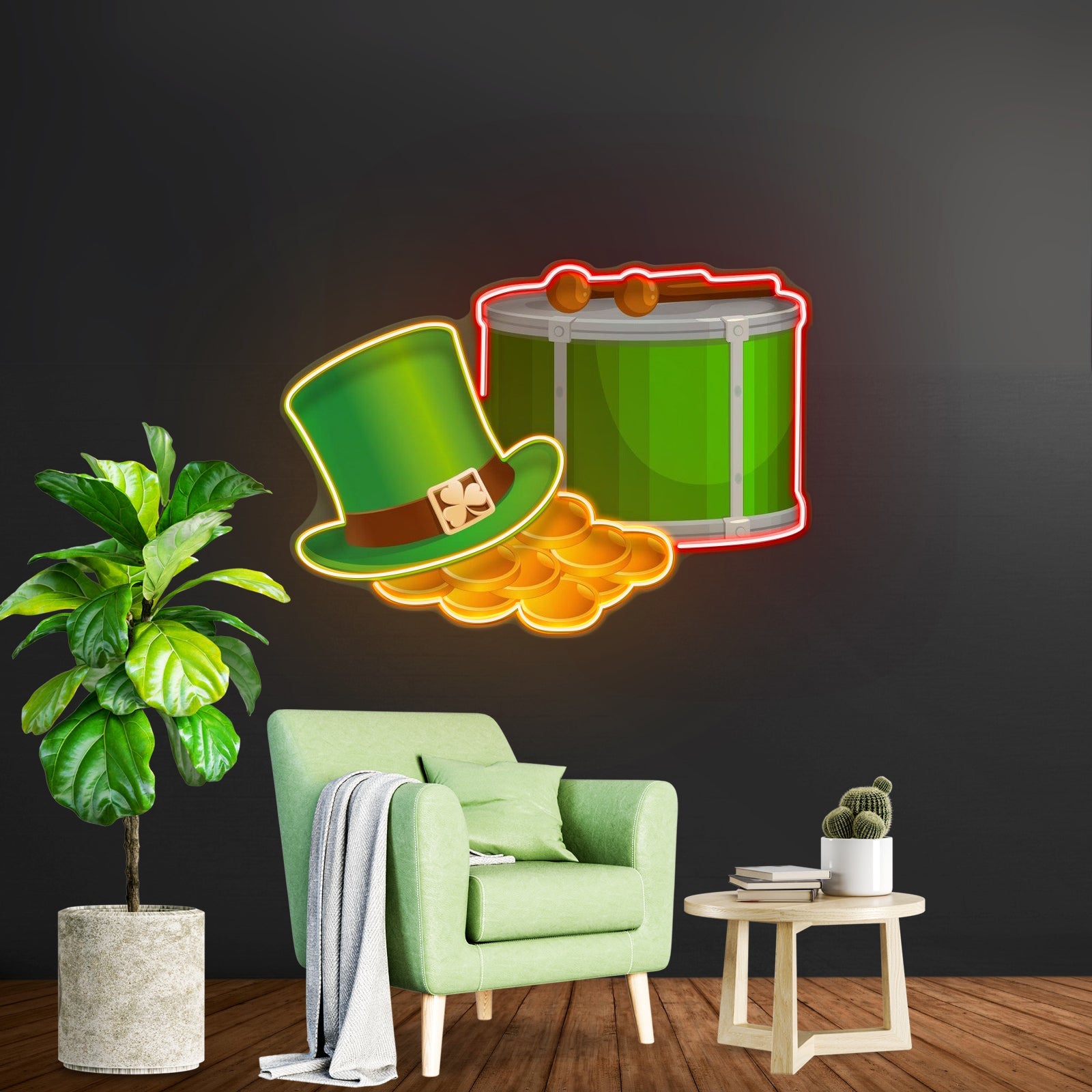Leprechaun Trap St Patrick Day Led Signs - Shineneon
