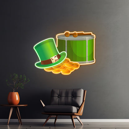 Leprechaun Trap St Patrick Day Led Signs