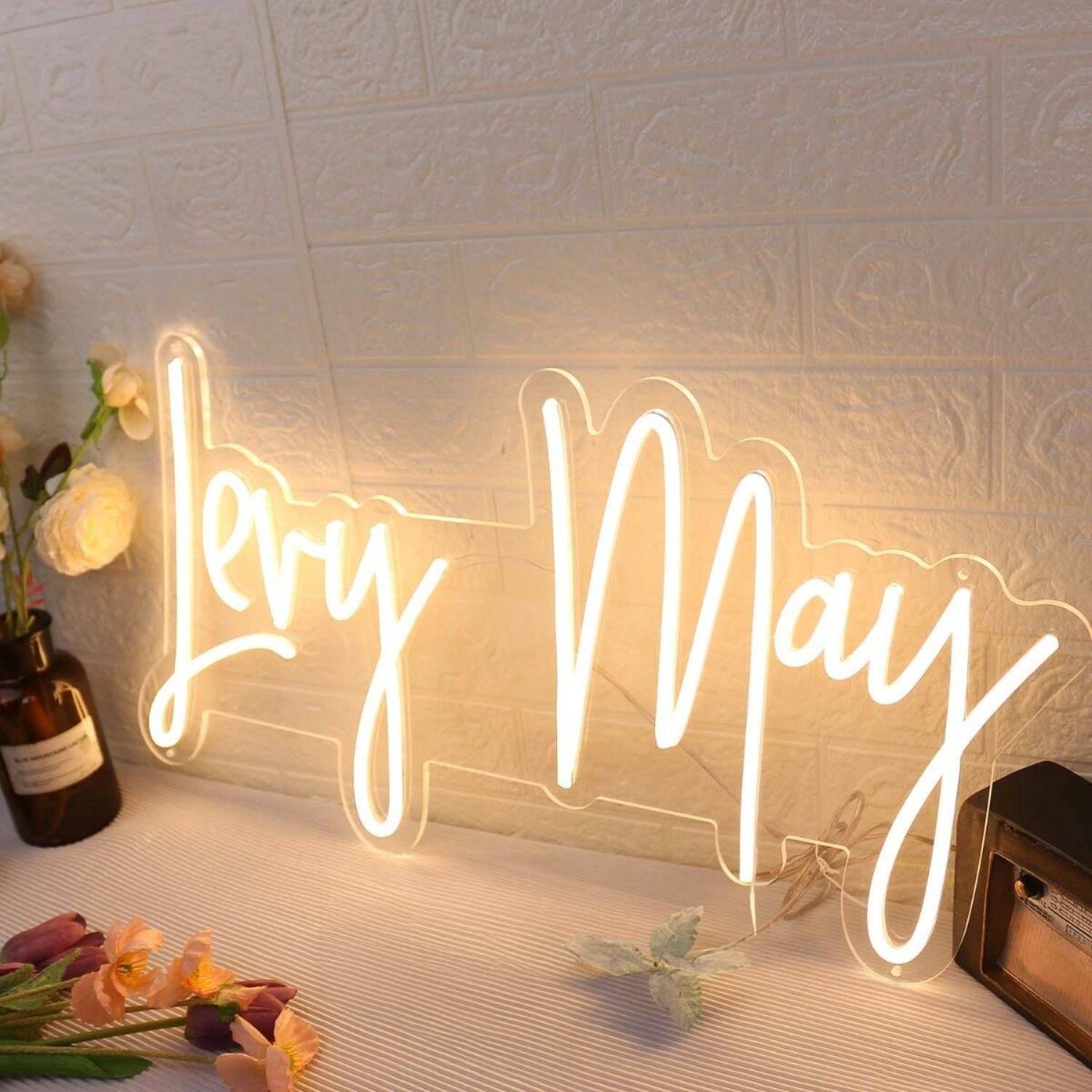 Lery May Yellow Led Neon Sign - Shineneon