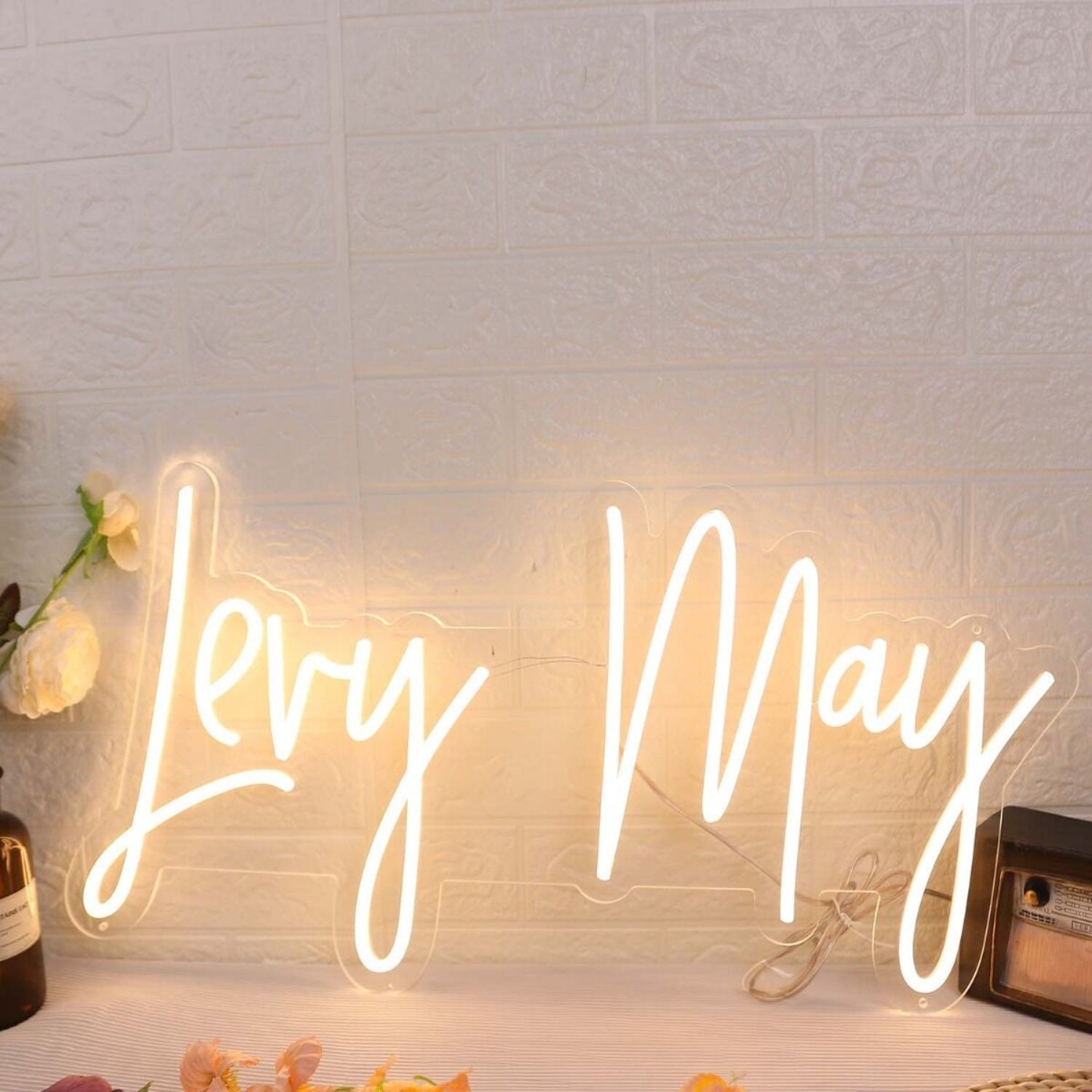Lery May Yellow Led Neon Sign - Shineneon