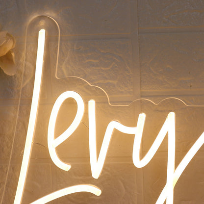 Lery May Yellow Led Neon Sign - Shineneon