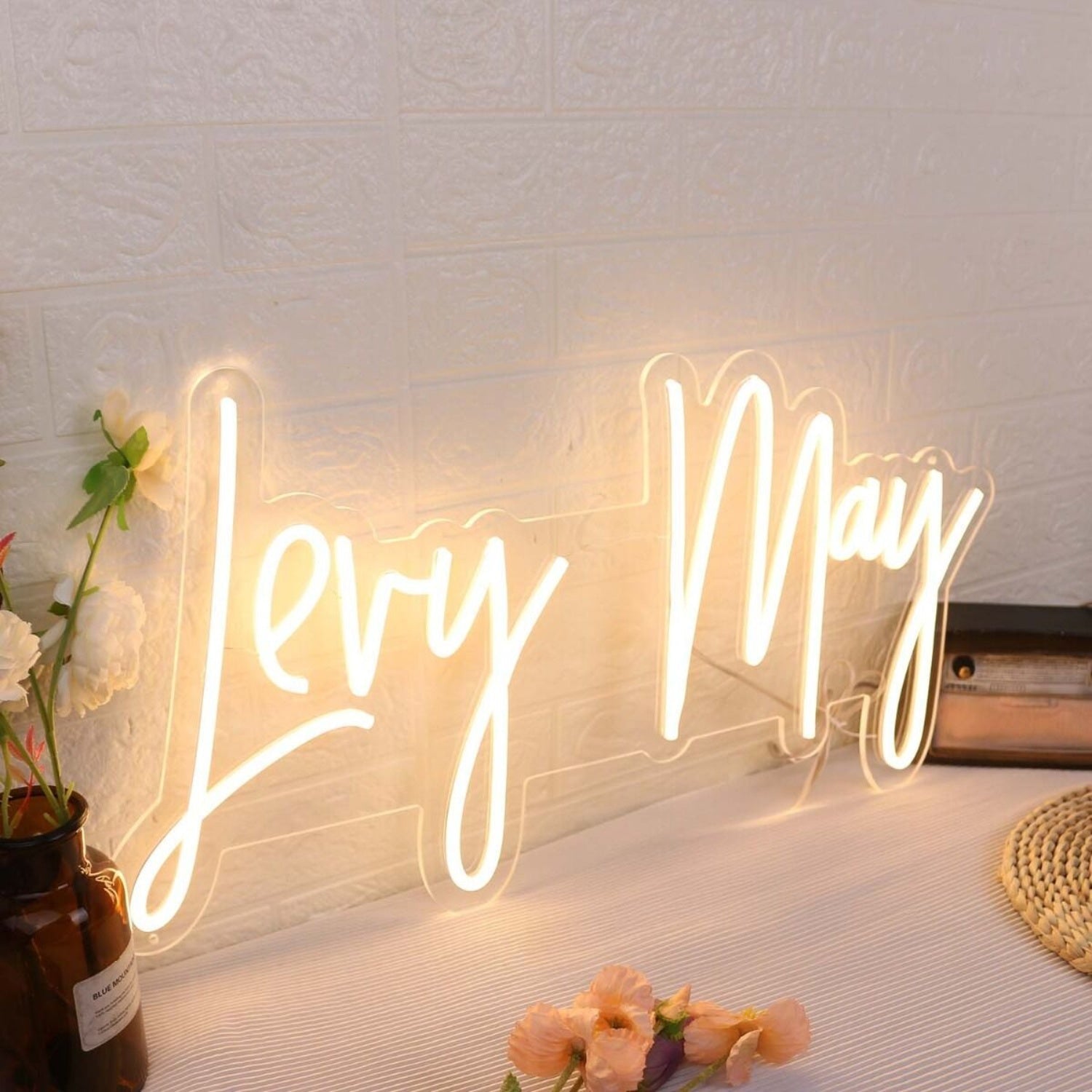 Lery May Yellow Led Neon Sign - Shineneon