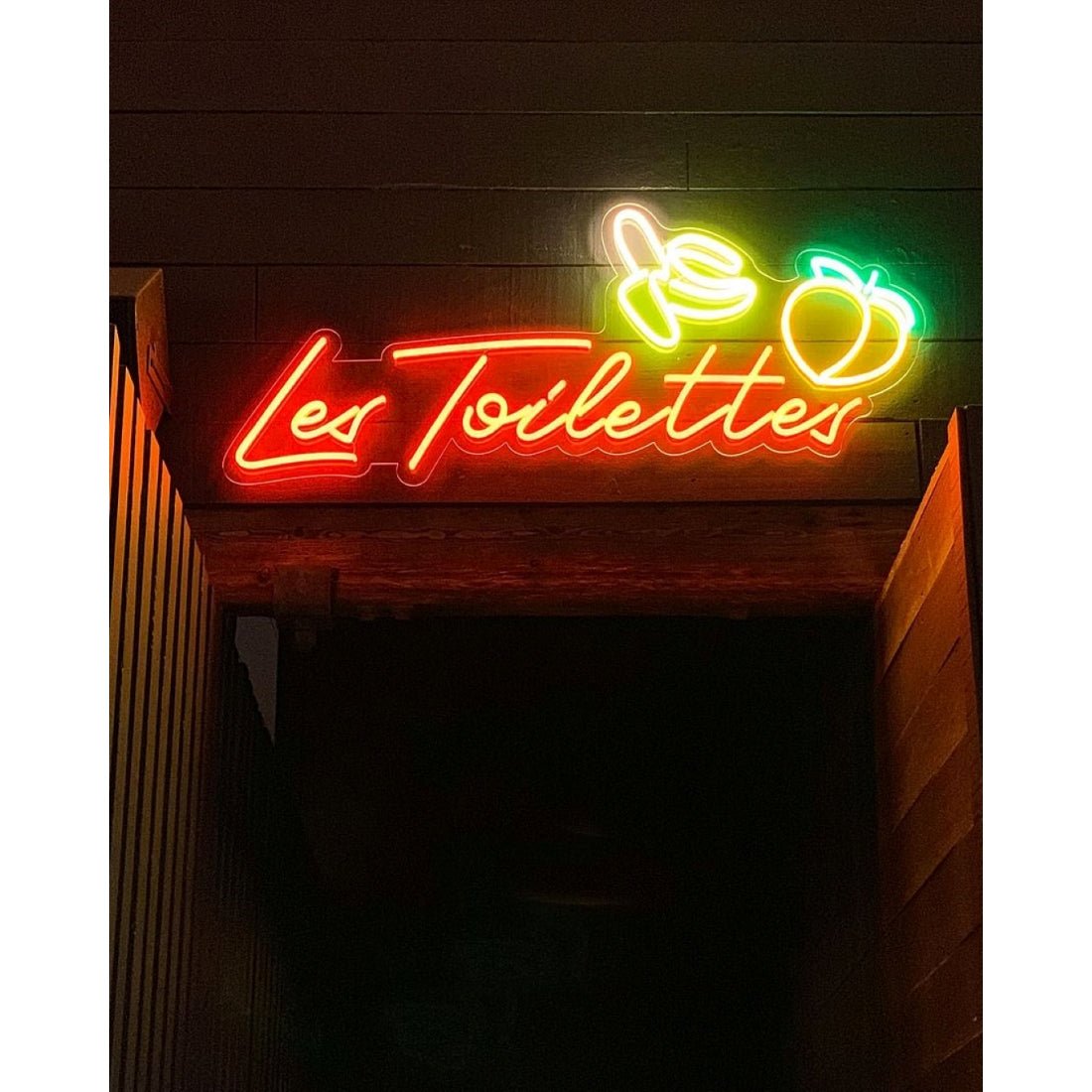 Les Toilettes Led Sign Business Neon Sign - Shineneon