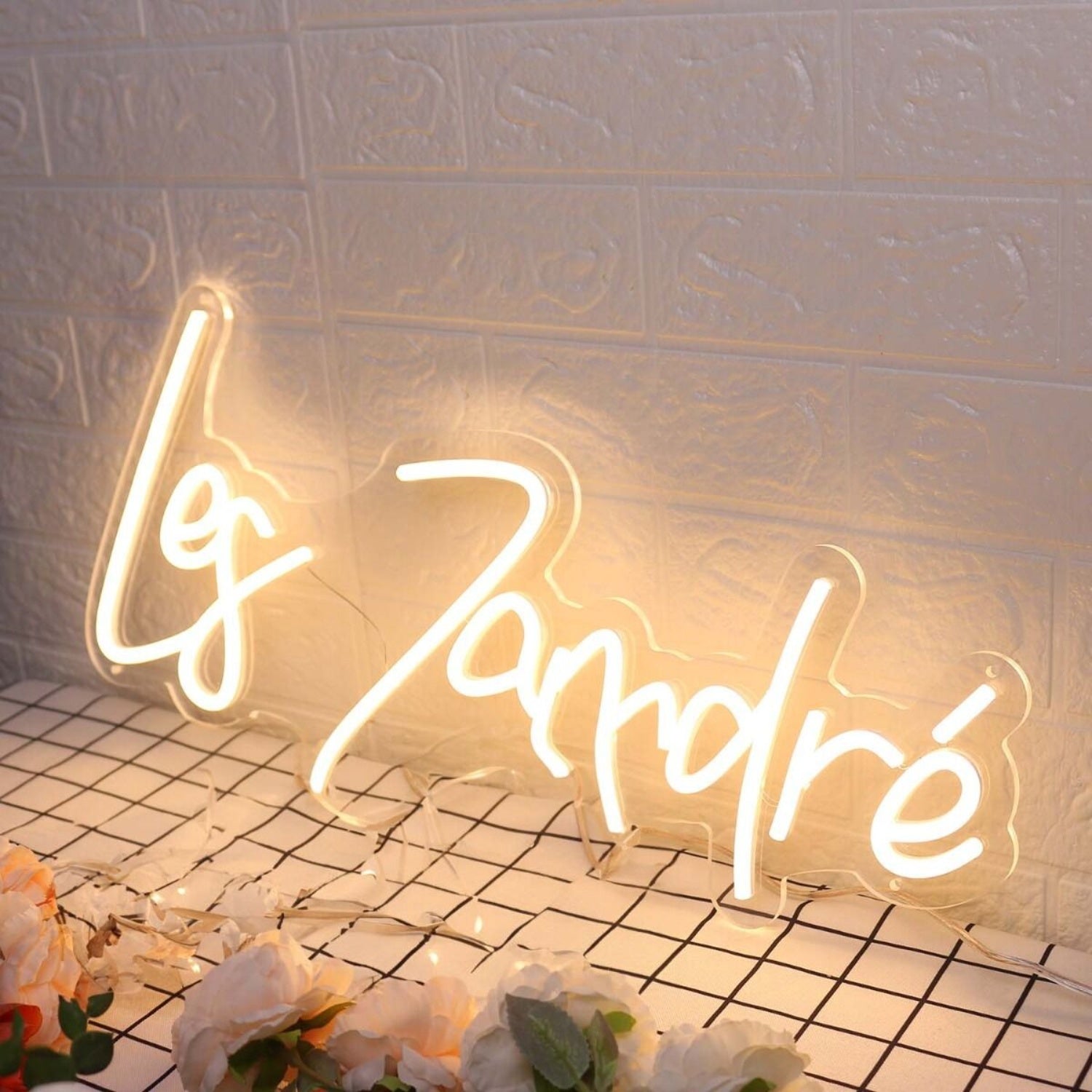 Les Zamdre Yellow Led Neon Sign - Shineneon
