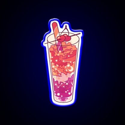 Lesbian Cocktail Bar Decor Led Neon Sign Rgb Color - LED neon sign view 5