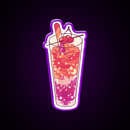 Lesbian Cocktail Bar Decor Led Neon Sign Rgb Color - LED neon sign view 9