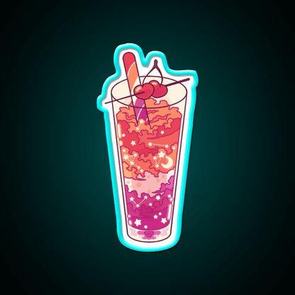 Lesbian Cocktail Bar Decor Led Neon Sign Rgb Color - Shineneon