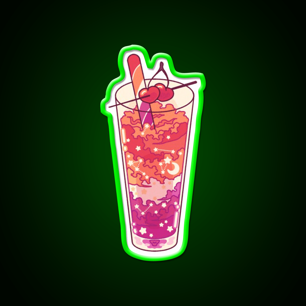 Lesbian Cocktail Bar Decor Led Neon Sign Rgb Color - Shineneon