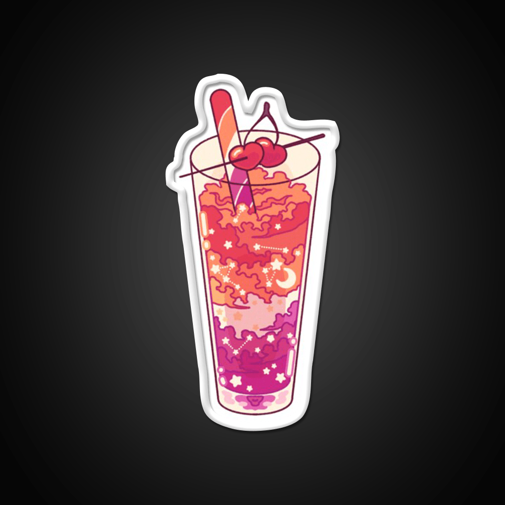 Lesbian Cocktail Bar Decor Led Neon Sign Rgb Color - Shineneon