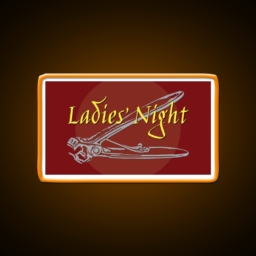 Lesbian Ladies Night Nail Clippers Man Cave Bar Led Neon Sign Rgb Color