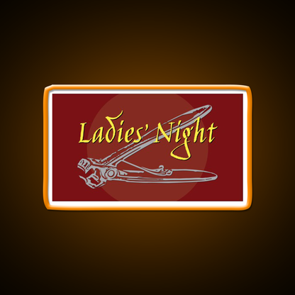 Lesbian Ladies Night Nail Clippers Man Cave Bar Led Neon Sign Rgb Color