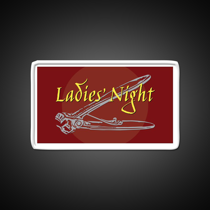 Lesbian Ladies Night Nail Clippers Man Cave Bar Led Neon Sign Rgb Color