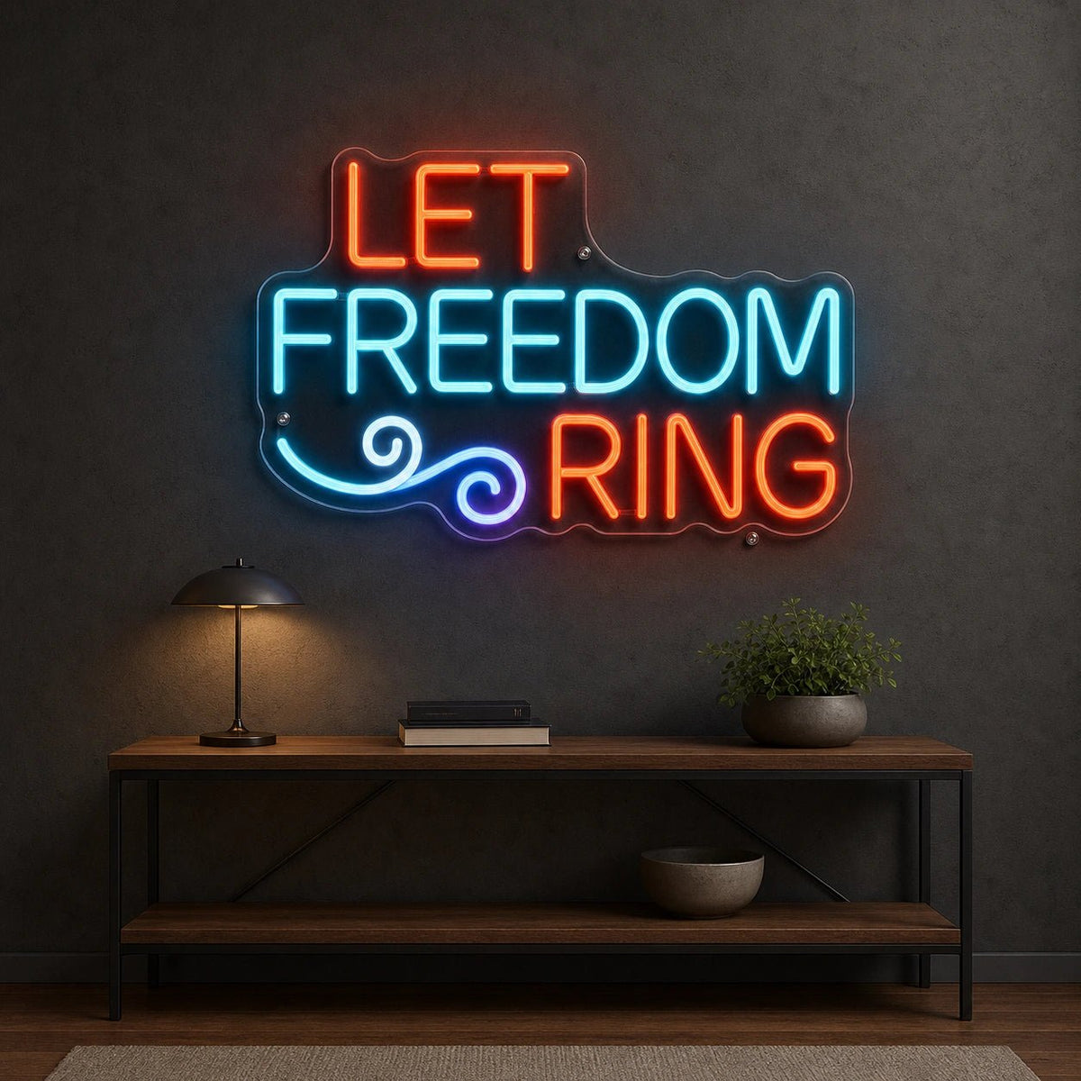 Let Freedom Ring LED Neon Sign - Shineneon