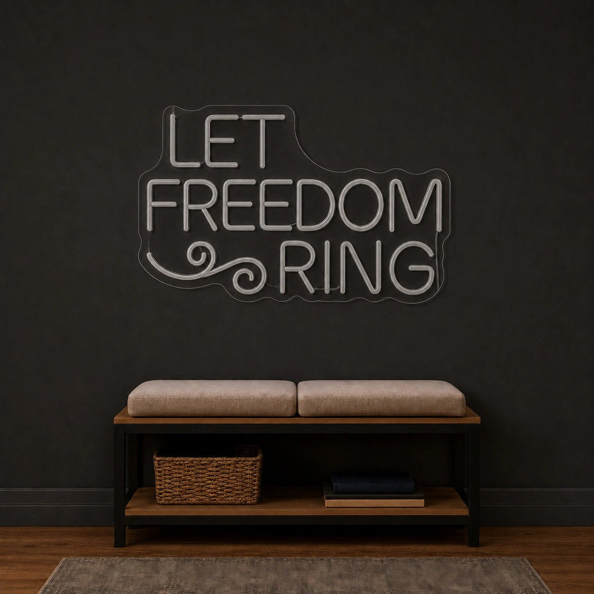 Let Freedom Ring LED Neon Sign Garage Neon Sign - Shineneon