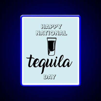 Let Have A Drink In Happy National Holiday Party Drink Tequila Led Neon Sign Rgb Color - Shineneon