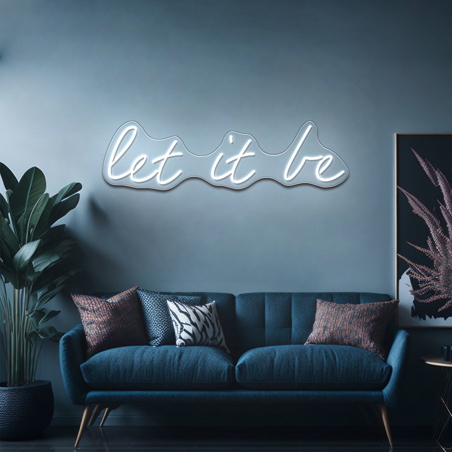 Let It Be Artwork Led Neon