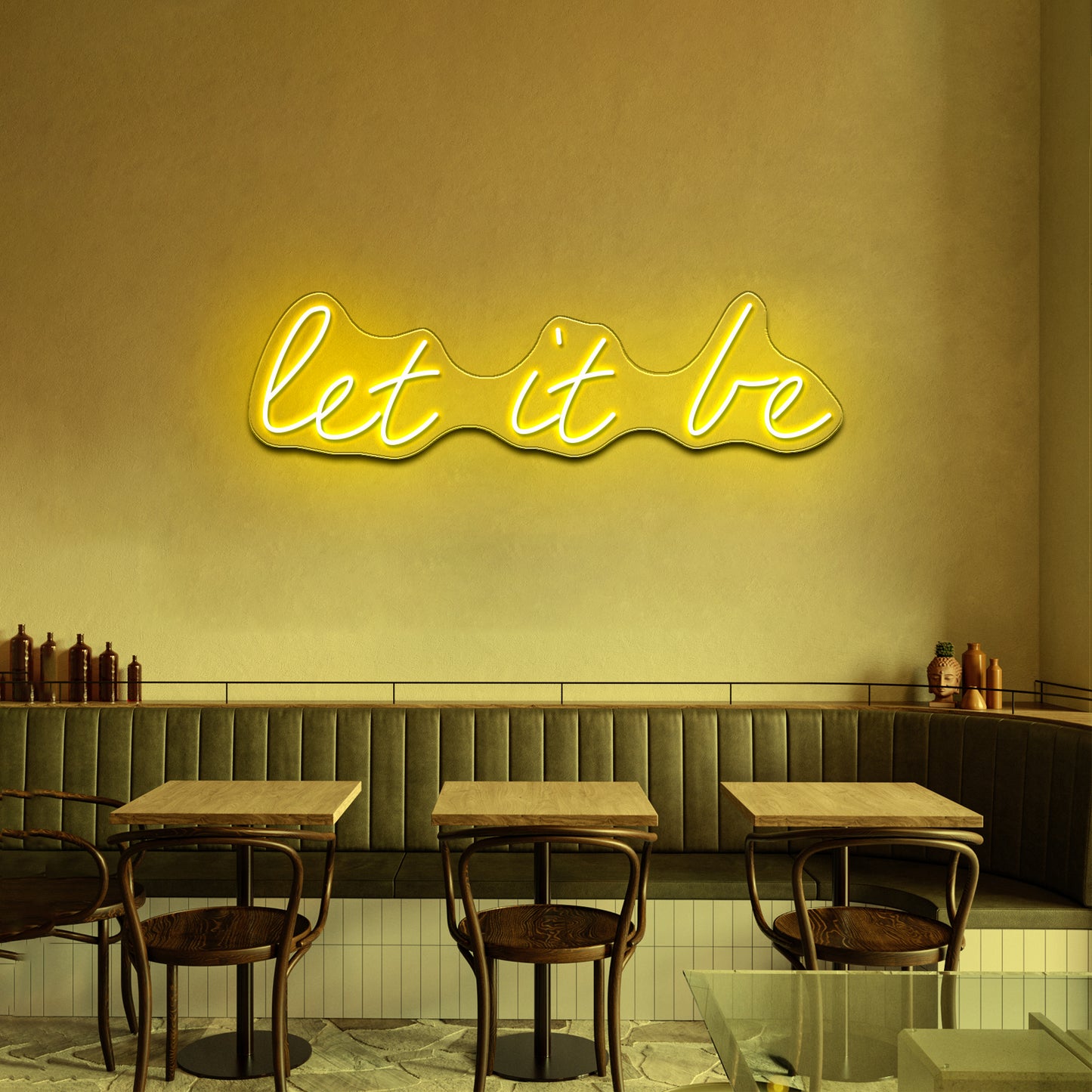 Let It Be Artwork Led Neon